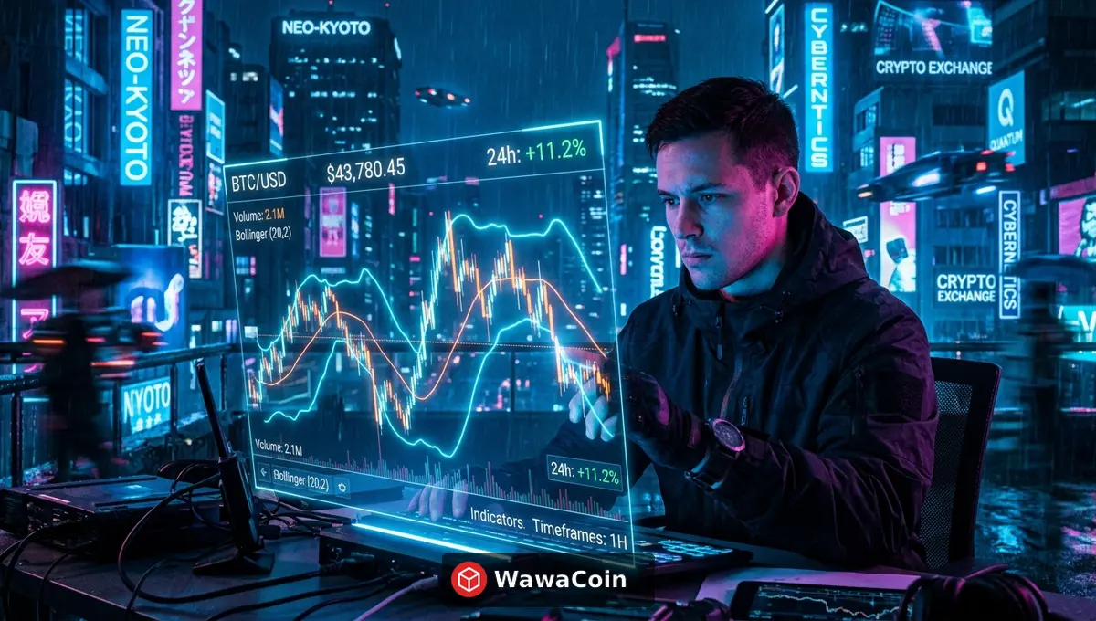 볼린저 밴드 스퀴즈 패턴 예시