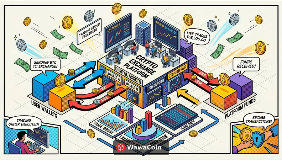 주요 거래소별 유출입 특성 비교 인포그래픽